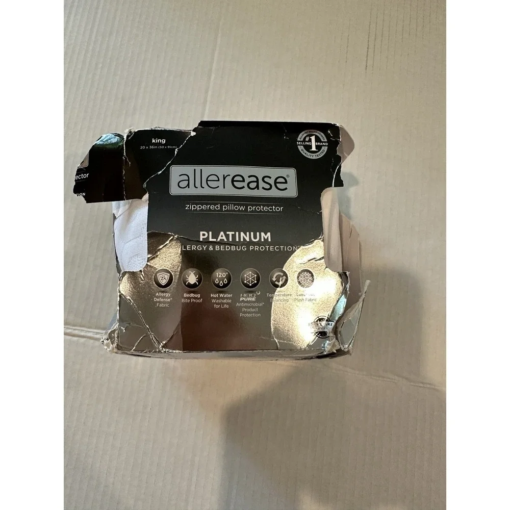 AllerEase Platinum Allergy Defense Particles Proof Temperatur Balancing Luxur...